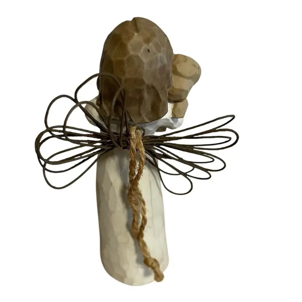 Willow Tree Angel of Friendship Holding Puppy dog 5